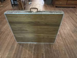 lot 42 image: Folding Portable Table