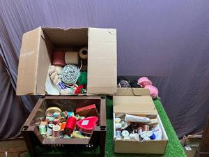 lot 44 image: Sewing - Knitting Supplies