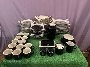 lot 67 image: 12 Place Setting Stoneware Set