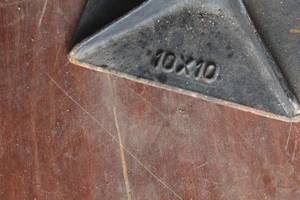 lot 111 image: 10x10 Hand Tamper