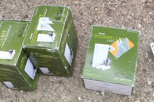 lot 56 image: Lot of (3) IQ America Wired Doorbell Kit 2-Note Contractor Kit (In Original Packaging)