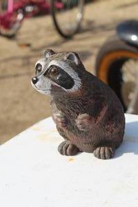 lot 79 image: Racoon Figurine