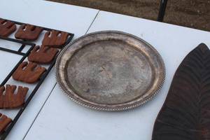 lot 87 image: Vintage 14 Silver Platter