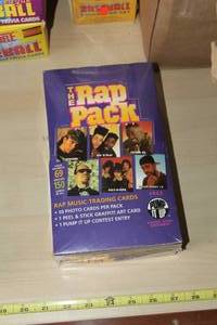 lot 117 image: The Rap Pack Music Trading Collectors Cards (Unopened )