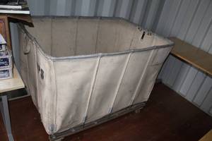 lot 149 image: Canvas Mail Cart