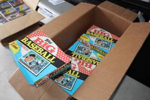 lot 123 image: Lot of (12 Boxes) Topps Big Baseball Collectors Cards (Unopened )