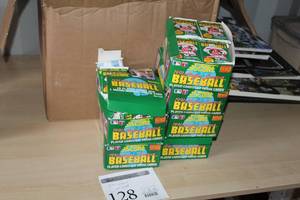 lot 128 image: Lot of (6 Boxes) 1991 Score Baseball Collectors Cards (Unopened )