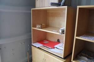 lot 153 image: Wood Book Shelf 2-shelf