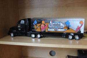 lot 146 image: Semi Tractor Trailer Die-cast Collectible - NBA Nation