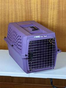 Purple Petmate Pet Taxi Travel Crate