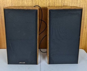 Wood Tone Polk Audio Speakers M7 Series