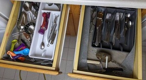 Kitchen Items Silverware, Measuring Spoons, Corkscrew, Peelers and More