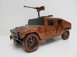 Very Cool Solid Wood Military Humvee&nbsp