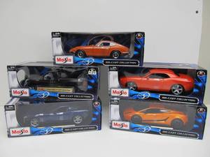 Mint in Box Maisto Larger Diecast Cars