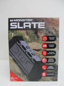 Brand New MONSTER Slate Jobsite Bluetooth Speaker