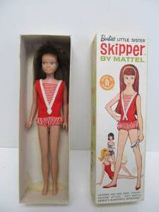 Vintage 1960s Barbie SKIPPER Doll wOriginal Box &amp Outfit