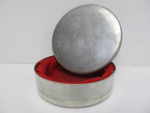 Old Vintage Handcrafted TIFFANY &amp Company Pewter Box