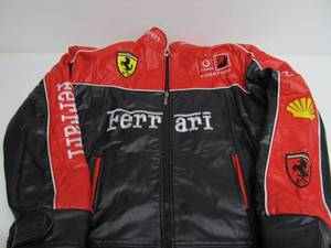 Mens Lined FERRARI Racing Jacket