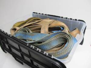 Crate Full of Heavy Duty Straps