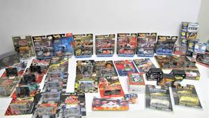 LARGE Lot of New in Packaging Diecast Race Cars etc