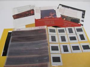 Large Group of Vintage 80s Rock &amp Roll Photos Negatives etc
