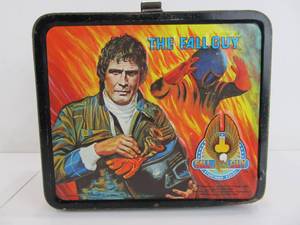 Vintage FALL GUY Stuntman Metal Lunchbox