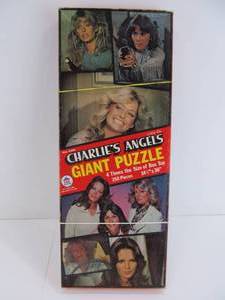 Complete Vintage CHARLIES ANGELS 250-Piece Giant Puzzle