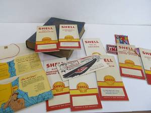 Vintage Automobile GasOil Advertising Lot