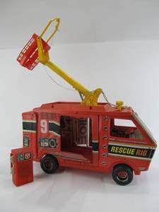 Large Vintage 1970s BIG JIM Fire Rescue Rig&nbsp