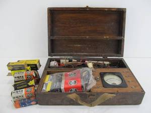 Vintage Tube Tester &amp Some Radio Tubes