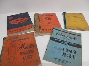 Group of Vintage 1940s-50s Auto Manuals (AS IS)