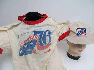 Orig Vintage 1976 FarmFest t-Shirt &amp Matching Hat