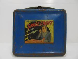 Vintage 1952 Tom Corbett SPACE CADET Metal Lunchbox