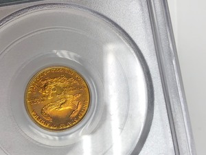 2001 US $5 Gold Eagle - WTZ Ground Zero Recovery Gold Coin - MS69