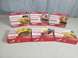lot 4 image: 6 New Boxes of Nesco Sausage Seasonings
