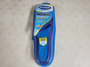 lot 18 image: New Dr. Scholls Work Massaging Gel Insoles for Men