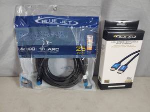 lot 32 image: 2 New HDMI Cords