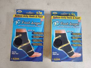 lot 37 image: 2 New Foot Angel Sleeves