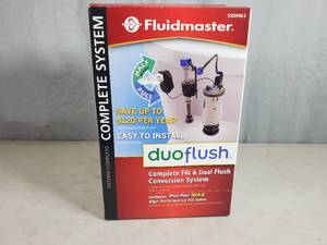 lot 53 image: New Fluidmaster Duo Flush