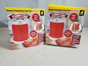 lot 88 image: 2 Yummy Can Bacon Makers