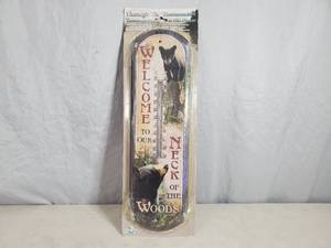 lot 151 image: New Metal Welcome Thermometer