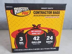 lot 178 image: New Heavy Duty Contractor Bags