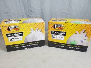lot 180 image: 240 New Kitchen Garbage Bags