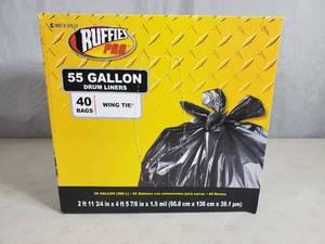 lot 200 image: New 55 Gallon Drum Liners