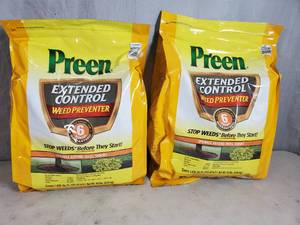 lot 221 image: 2 New 10 lb bags of Preen Extended Control Weed Preventer