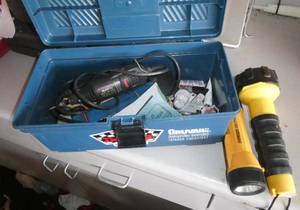 lot 131 image: Dremel tool and flashlights