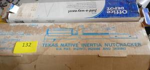 lot 132 image: Easel, nutcracker and 4 new, 1 used binders