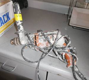 lot 133 image: Ridgid drill - needs new cord
