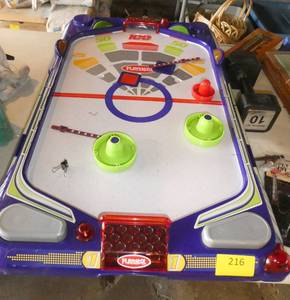lot 216 image: Kids Playskool hockey game