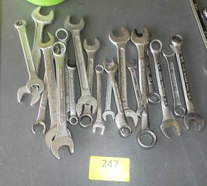 lot 247 image: Group of socket wrenches